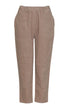 Tensione In Pantaloni Donna in velluto con tasche sfrangiate