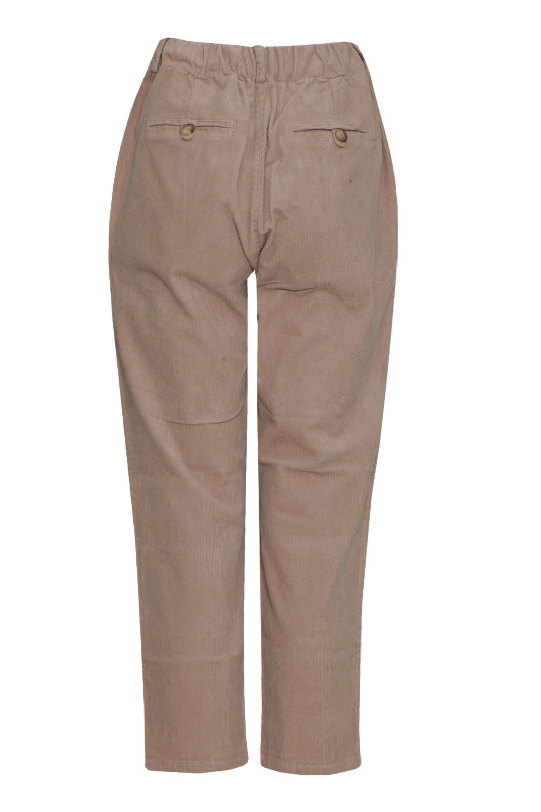 Tensione In Pantaloni Donna in velluto con tasche sfrangiate