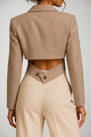 Giacca da donna Tensione In crop 