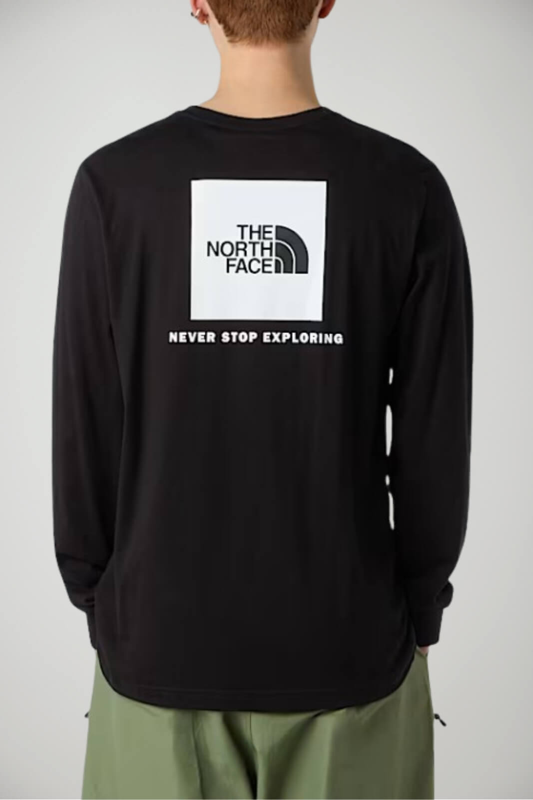 T-Shirt da uomo The North Face maniche lunghe con stampe retro