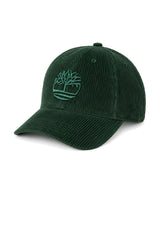 Timberland Cappello Uomo in Velluto Corduroy / Verde