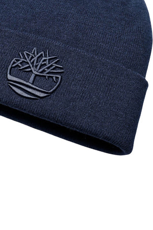 Timberland Berretto Uomo con logo in rilievo / Blu