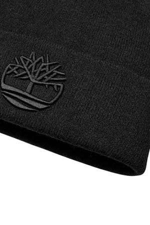 Timberland Berretto Uomo con logo in rilievo / Nero