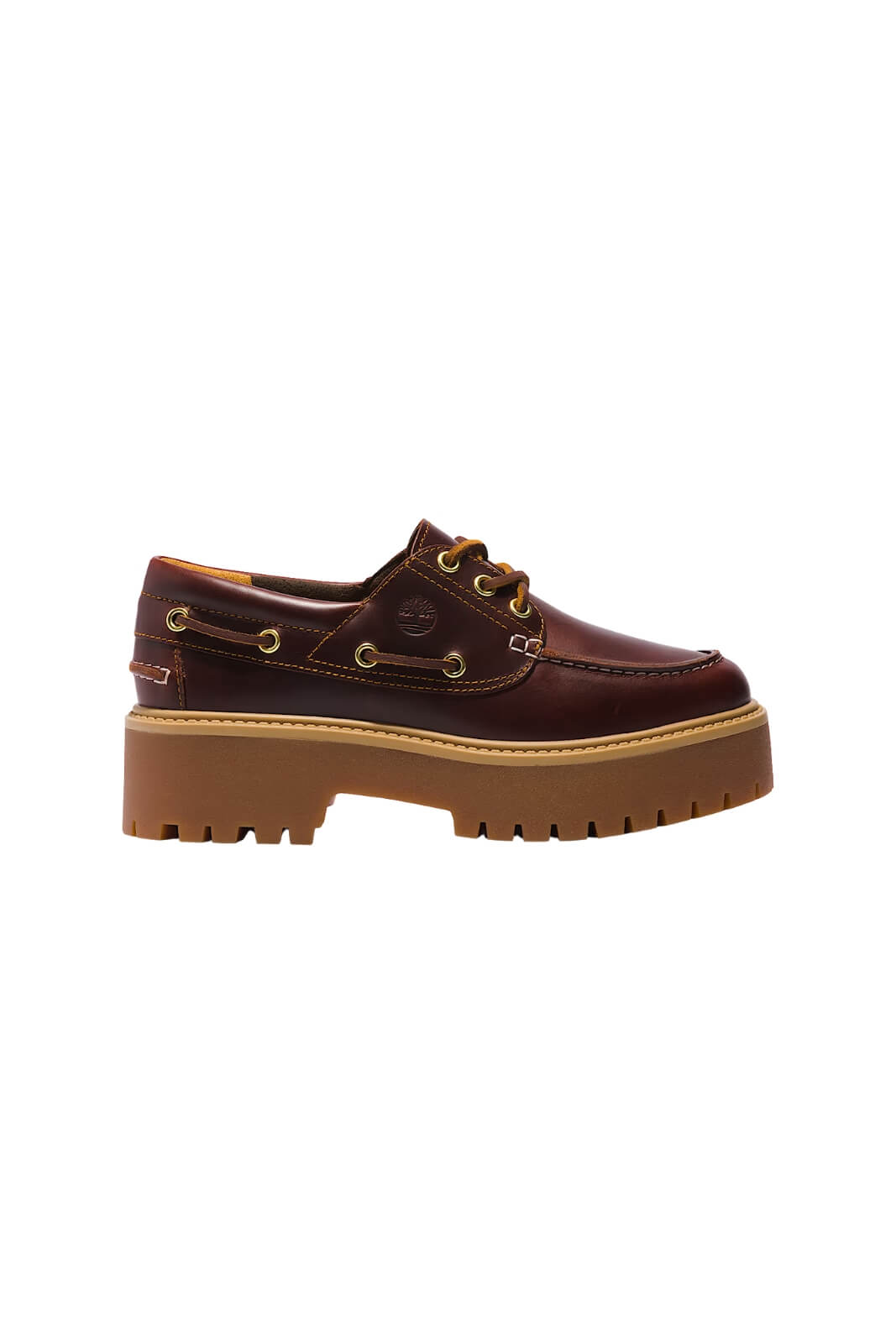 Mocassino da barca Timberland da donna invernale con plateau lato