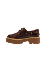 Mocassino da barca Timberland da donna invernale con plateau lato 3