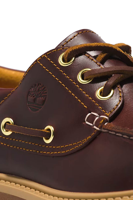 Mocassino da barca Timberland da donna invernale con plateau dettaglio