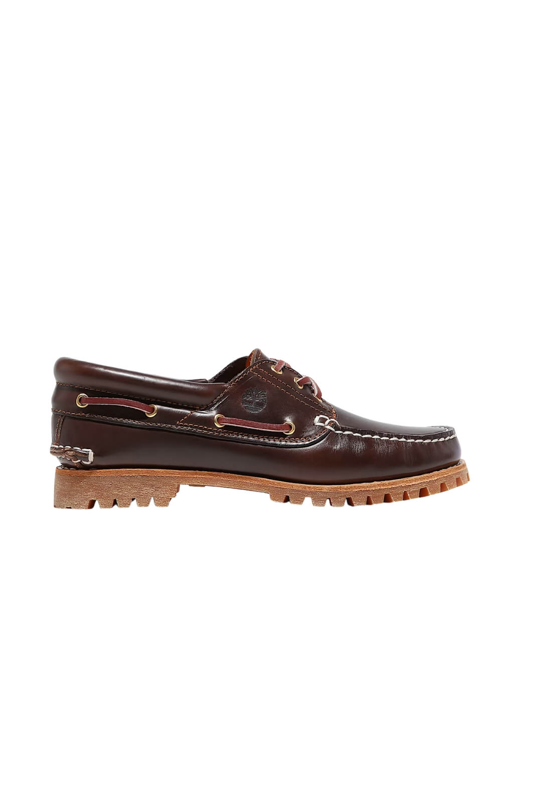 Scarpa da barca donna Timberland in pelle con lacci 