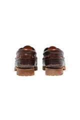 Scarpa da barca donna Timberland in pelle con lacci 