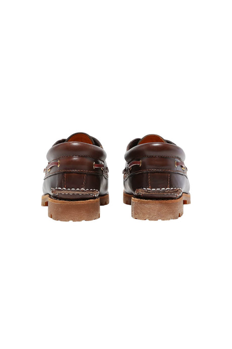 Scarpa da barca donna Timberland in pelle con lacci 