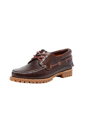 Scarpa da barca donna Timberland in pelle con lacci 