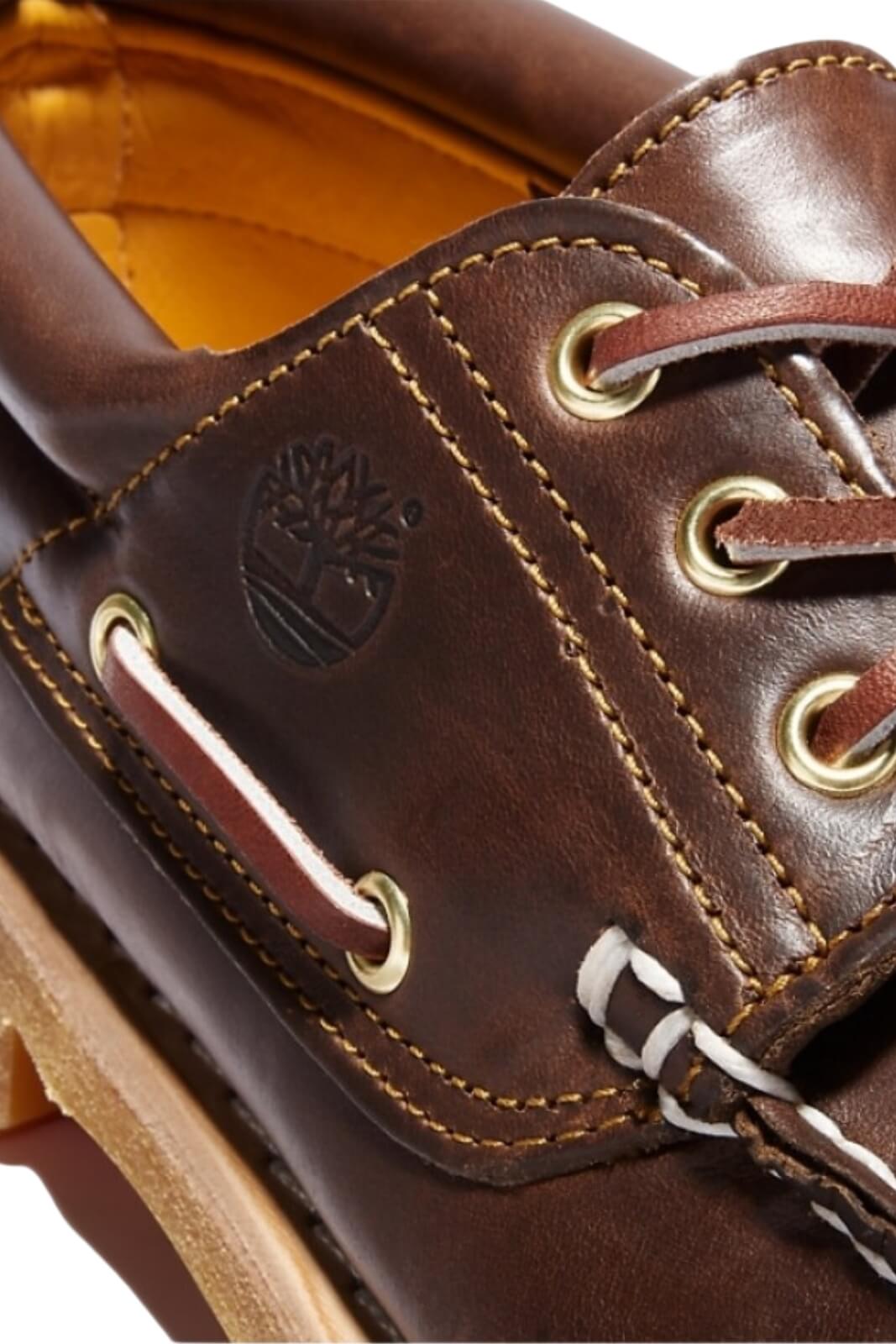 Mocassino da uomo Timberland boat shoe dettaglio