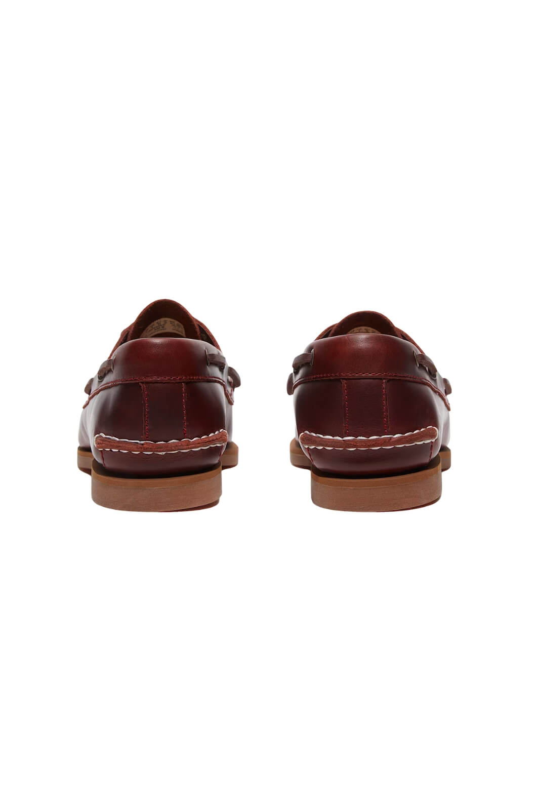 Scarpa da barca donna Timberland in pelle con lacci in cuoio
