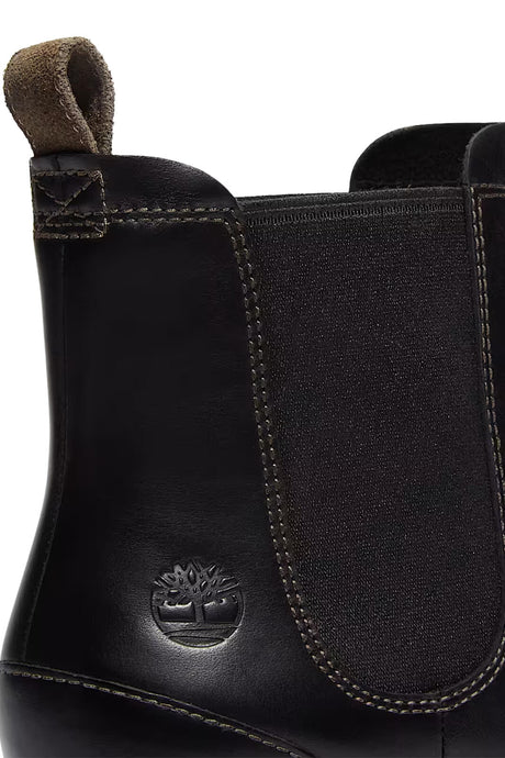 Stivali da donna Timberland modello Chelsea in pelle impermeabile dettaglio