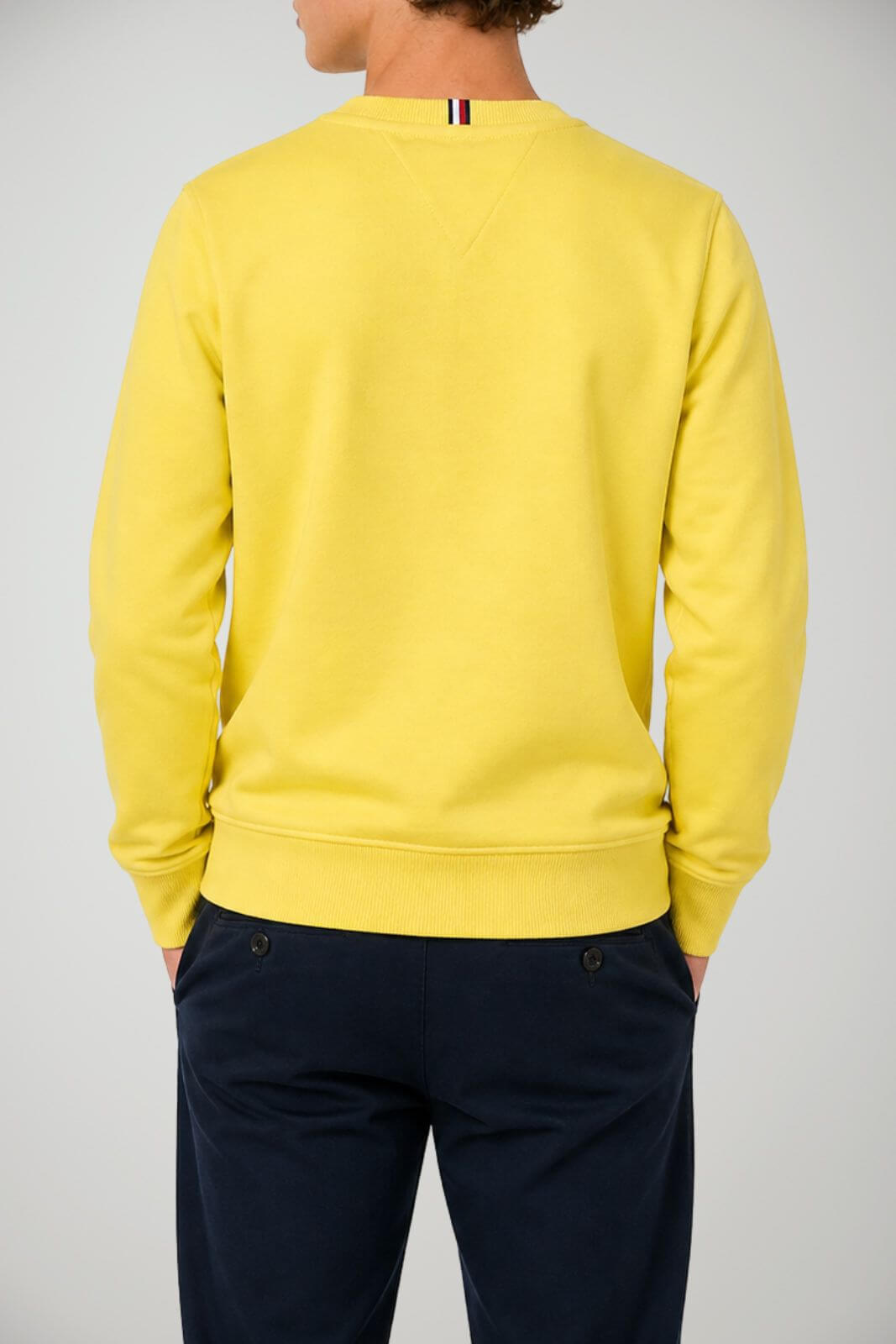 Tommy Hilfiger Felpa Bambino con Maxi stampa logo