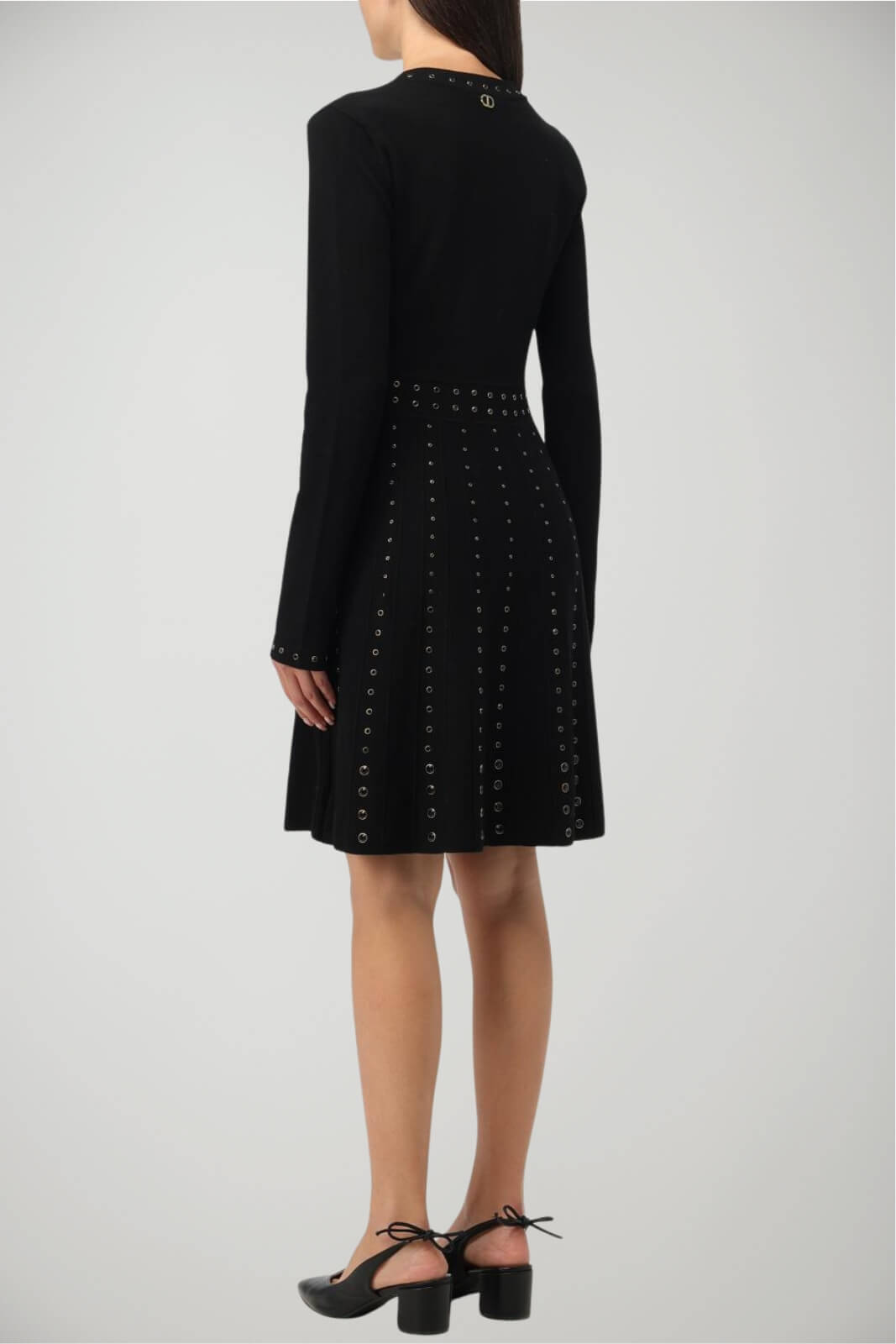 Abito da donna Twinset in viscosa con borchie