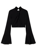 Blusa drapeada para mujer Twinset