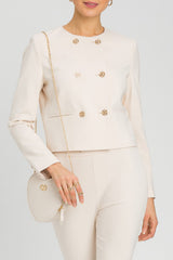 Giacca donna Twinset doppiopetto fronte 1