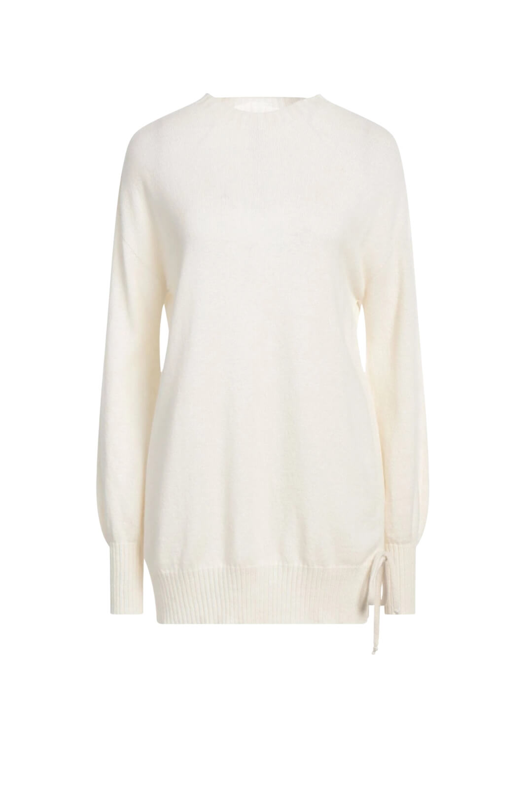 Maglia donna Twinset in cashmere con laccetti sul fianco