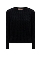 Maglione da donna Twinset a trecce in viscosa