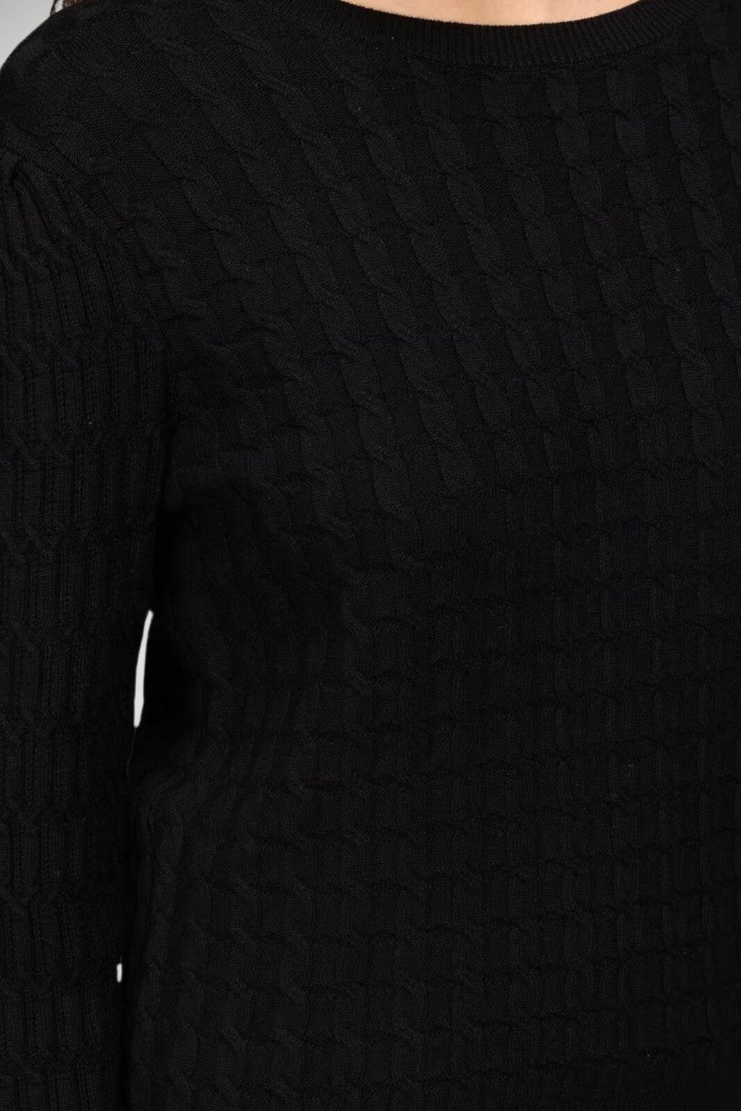 Maglione da donna Twinset a trecce in viscosa