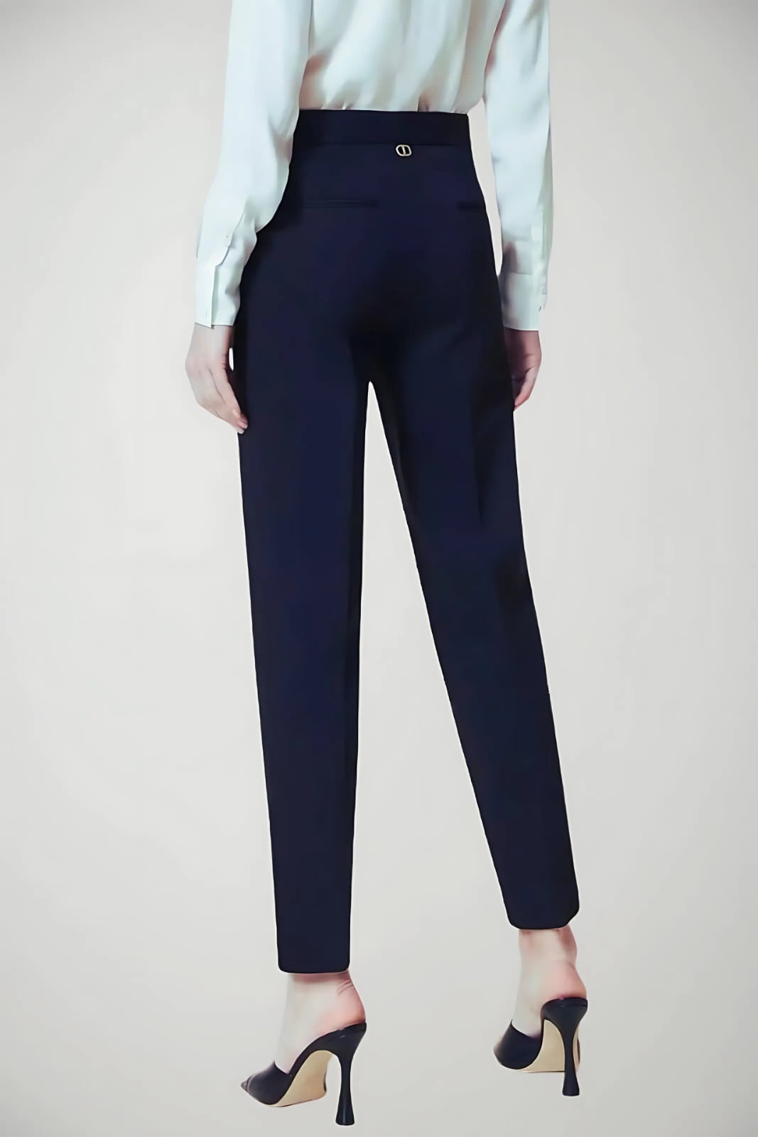 Twinset pantalone donna retro