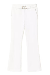 Twinset pantalone donna fibbia logata fronte