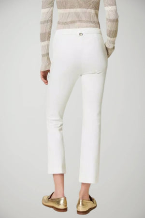 Twinset pantalone donna fibbia logata retro