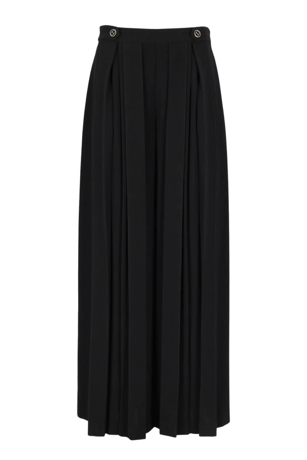 Pantaloni da donna Twinset con plissè e vita alta