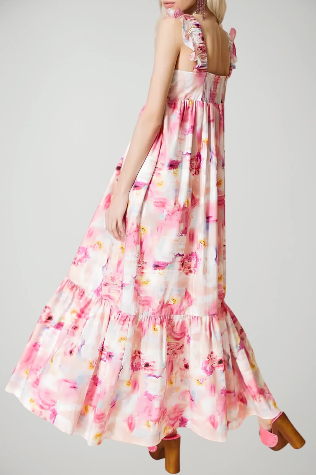 Twinset Actitude Abito Donna in popeline a stampa floreale
