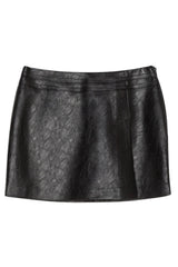 Twinset Actitude Mini Gonna in Ecopelle