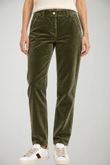 Twinset Actitude Pantaloni Donna Chino in Velluto