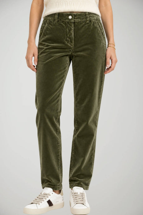 Twinset Actitude Pantaloni Donna Chino in Velluto