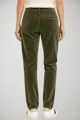 Twinset Actitude Pantaloni Donna Chino in Velluto