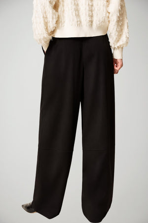 Twinset Actitude Pantaloni Donna Gamba Ampia con Pences