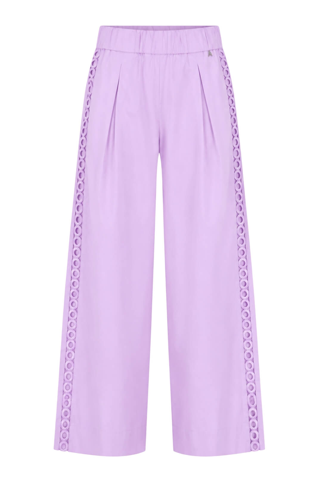 Pantaloni da donna Twinset Actitude traforati con pences