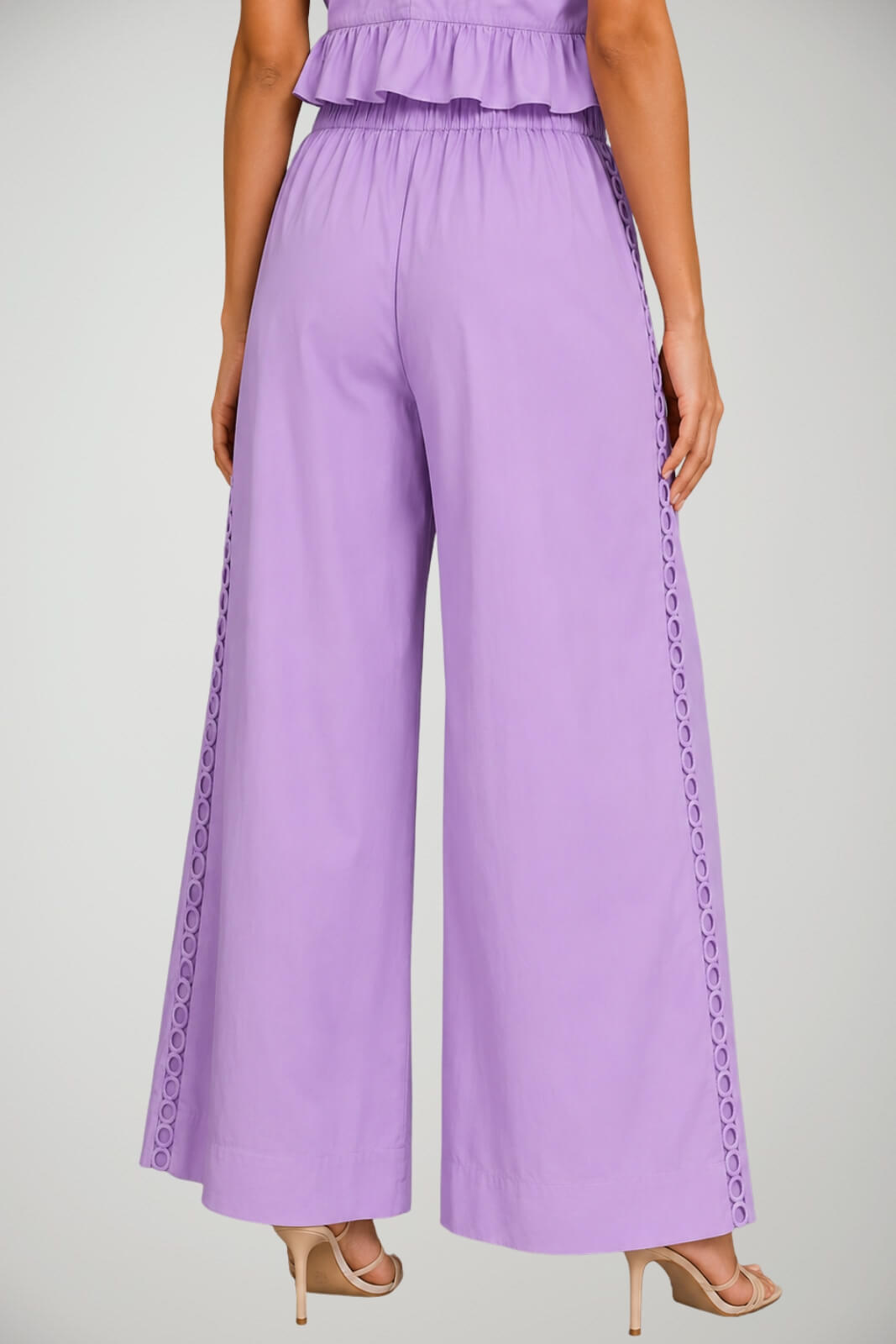 Pantaloni da donna Twinset Actitude traforati con pences