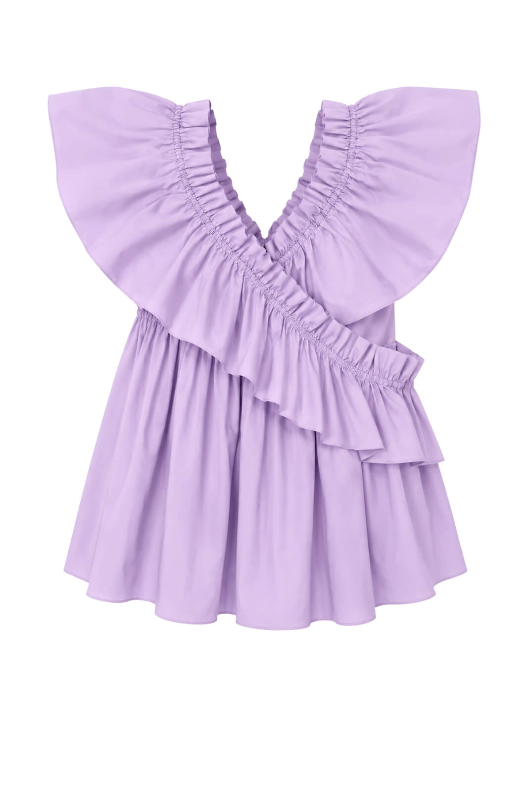 Top da donna Twinset Actitude smanicato con rouches