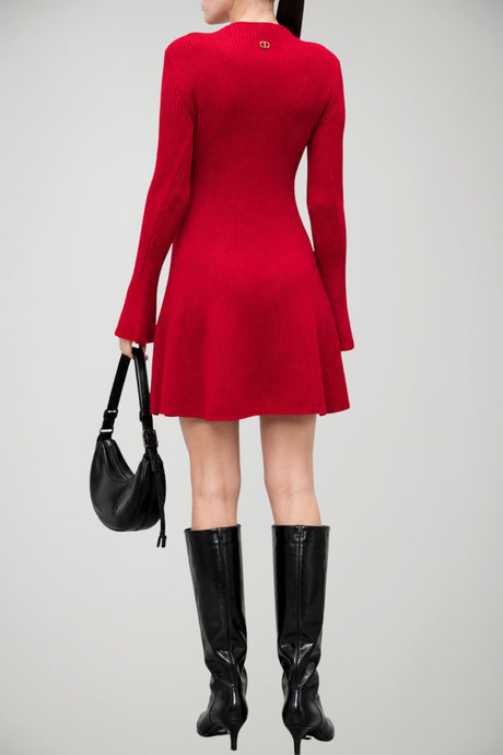 Twinset Milano Abito Donna Mini a Costine