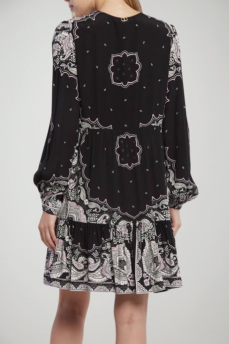 Twinset Milano Abito Donna stampa bandana