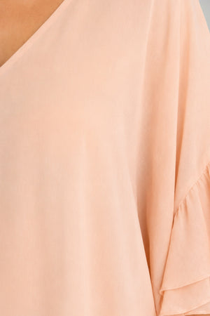 Twinset Milano Blusa Donna con Maniche ad Aletta