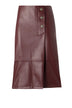 Twinset Milano Gonna longuette in ecopelle
