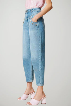 Twinset Milano Jeans Donna Cinque Tasche