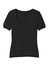 Maglia da donna Twinset in seta maniche corte fronte