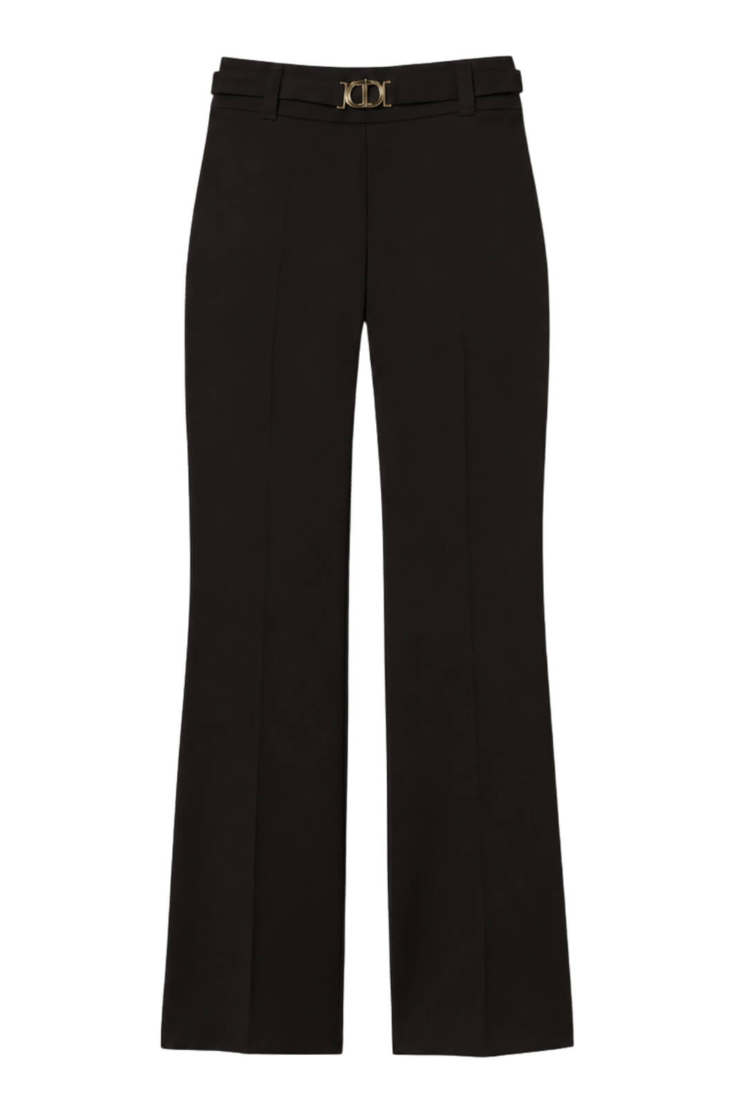 Twinset Milano Pantaloni Donna Flare Tinta Unita