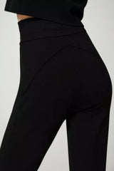 Twinset Milano Pantaloni Donna Vita Alta Slip On con Pinces