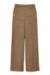 Twinset Milano Pantaloni Donna Wide Leg Fantasia Tartan