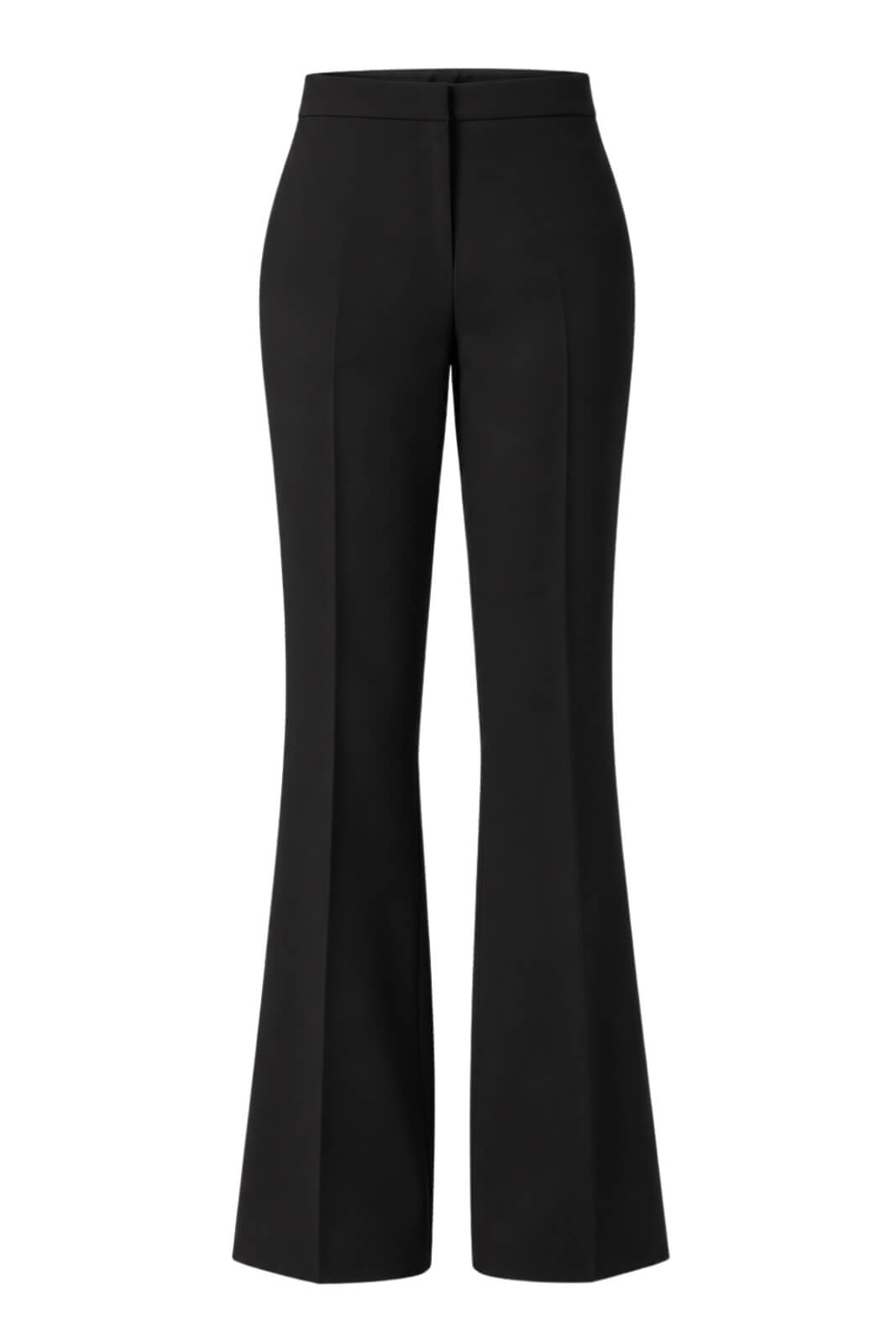 Twinset Milano Pantaloni Donna a Zampa Tinta Unita in Crepe