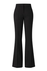 Twinset Milano Pantaloni Donna a Zampa Tinta Unita in Crepe