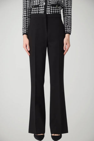 Twinset Milano Pantaloni Donna a Zampa Tinta Unita in Crepe