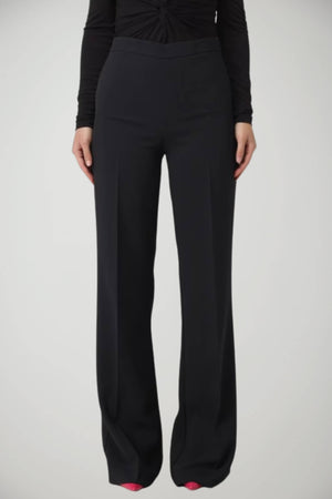 Pantaloni flare da donna Twinset tinta unita fronte 1
